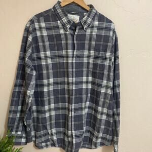 Weatherproof Vintage Men's Flannel Shirt XXL Plaid